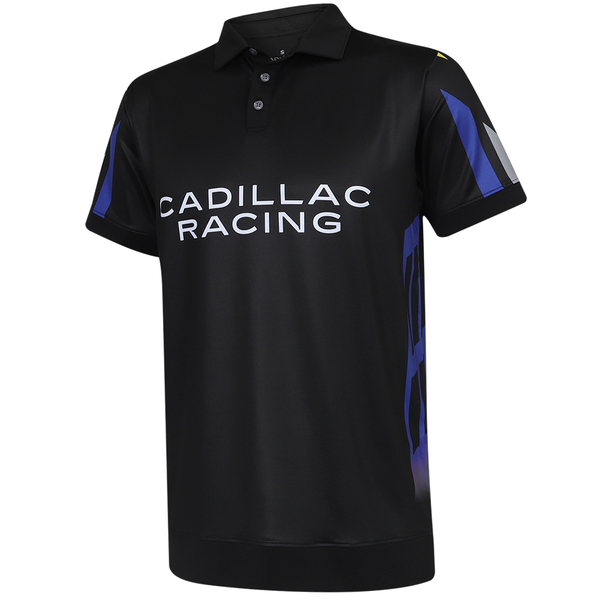 Custom Cadillac Racing Polo-Blue